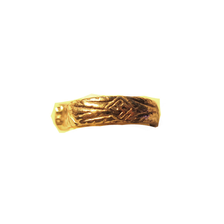 Ring Anneau waffen tete de mort 