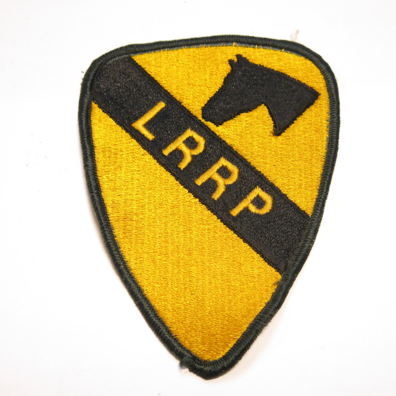 Patch US 1st  cavalry LRRP division couleur Vietnam