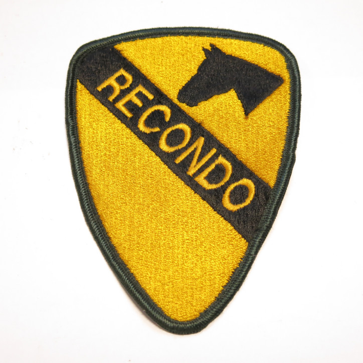 Patch US 1st  cavalry RECONDO division couleur Vietnam
