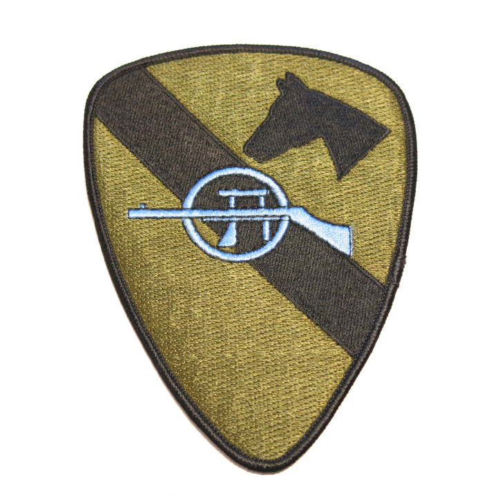 Patch US 1st  cavalry division sniper Vietnam SUBDUE