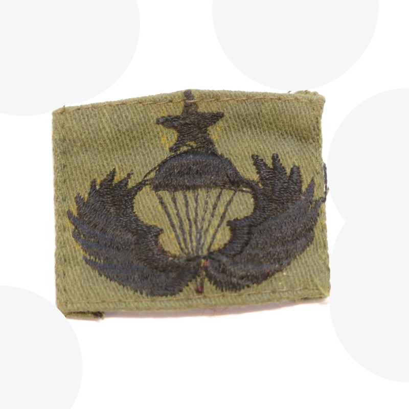 Brevet para SENIOR  tissu SUBDUE  US Vietnam  bo38