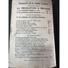 Livre Avec Foch : Août Novembre 1944 de André Tardieu