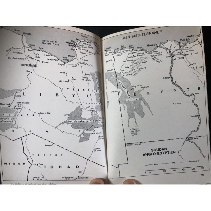 Livre Les Raiders : Patrouilleurs du désert de A. Swinson