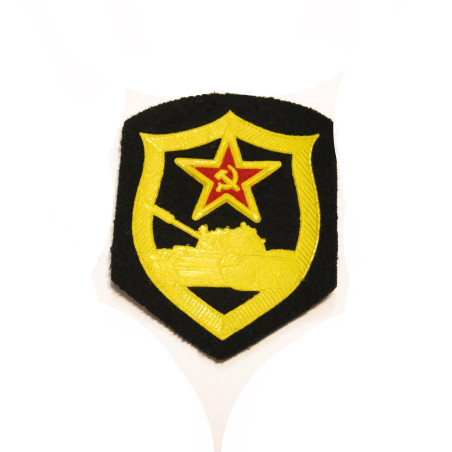 Insigne tissu tankiste Russe ref bo 38
