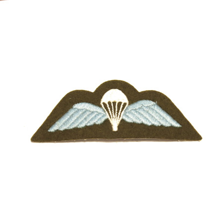 Brevet tissu de parachutiste Anglais 39/45
