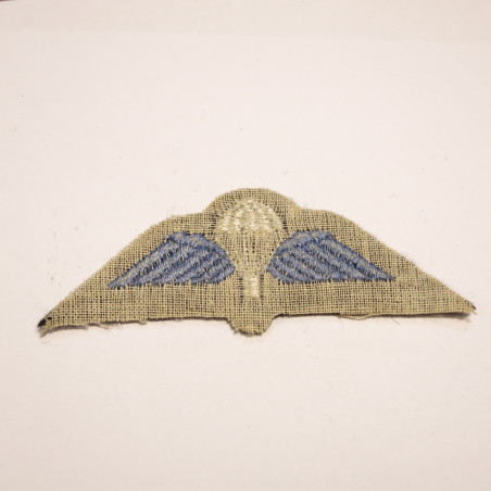 Brevet tissu de parachutiste Anglais 39/45 ref 2 bo38
