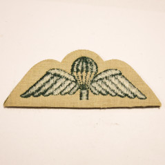 Brevet tissu de parachutiste Anglais 39/45 ref 3 bo38