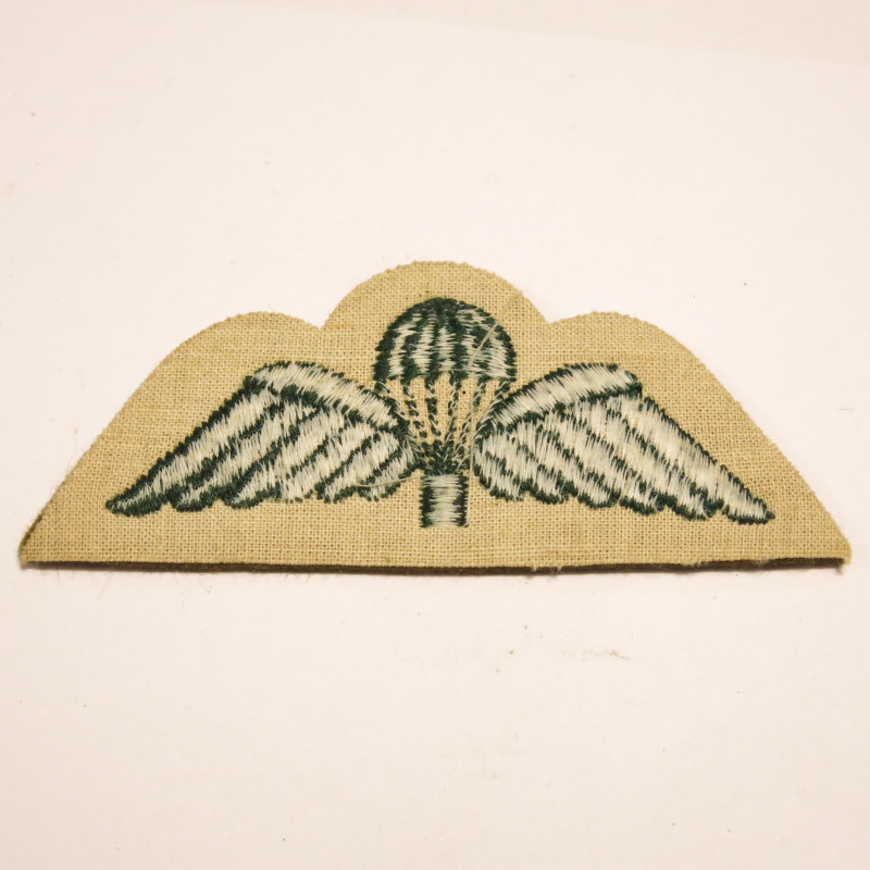 Brevet tissu de parachutiste Anglais 39/45 ref 3   bo38