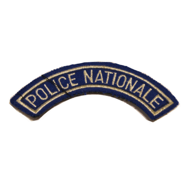 Tab tissu d'épaule  Police nationale ref bo39