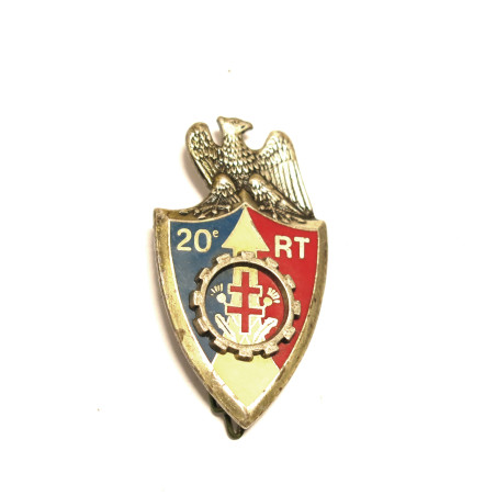 Insigne 20 RT  regiment du train Drago refbo 39 