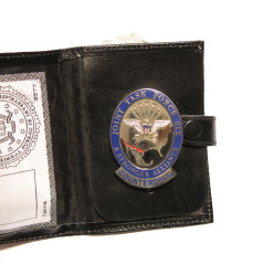 Plaque Task forces six counterdrug avec cuir ref bo 104