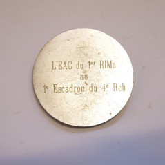 jeton insigne 1 regiment infanterie de marine  1822 -1945   ref bo41 