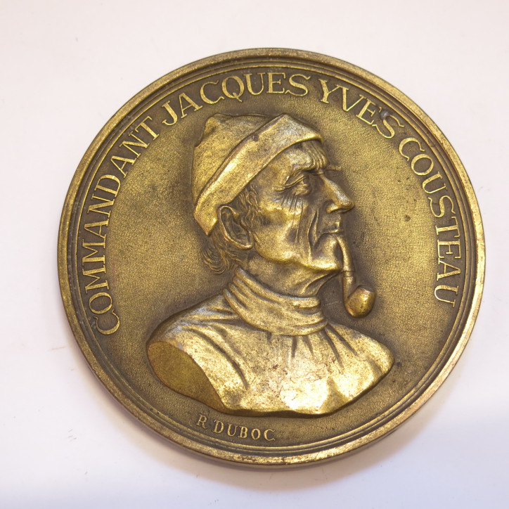 Jeton insigne Commandant Jacques Cousteau Duboc    ref bo41 