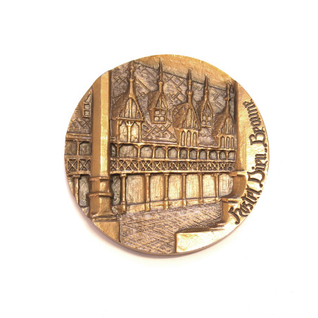 Jeton insigne Hotel Dieu Beaune ref bo41