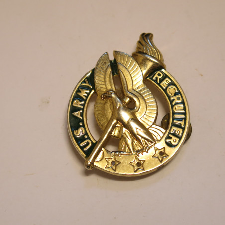 Insigne OR US Army Recruiter ref bo 41