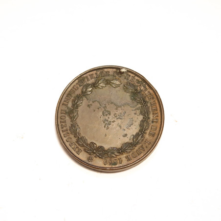 Jeton insigne Bronze Napoleon 3  ref bo 41 