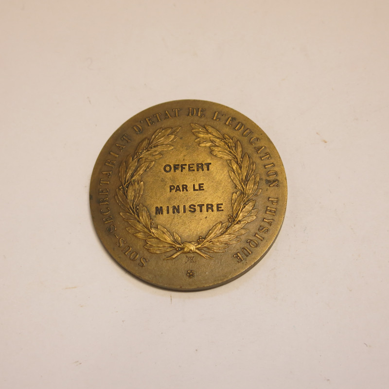Médaille éducation physique ref bo 42 