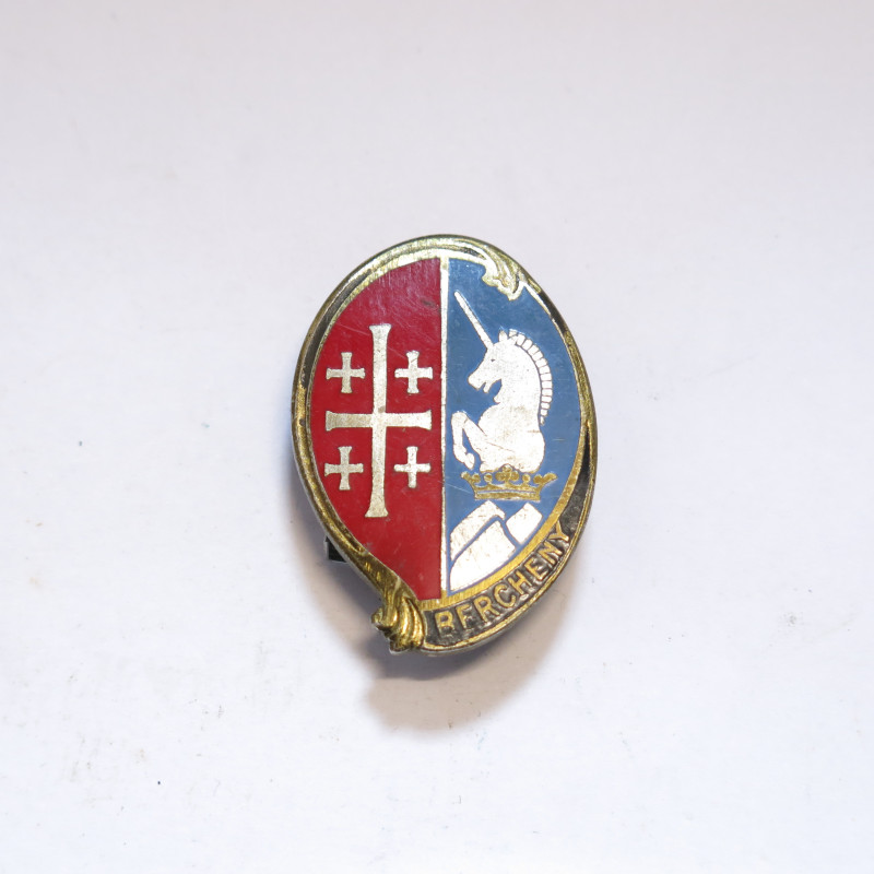 Insigne 1 Rgt Hussards Parachutiste  ref bo 42