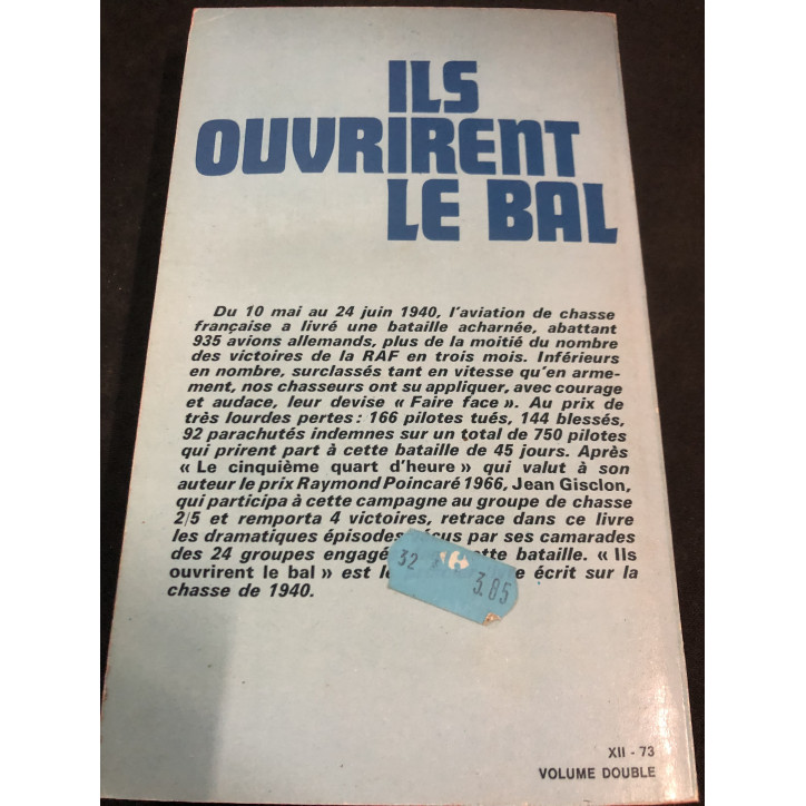 Livre Ils ouvrent le bal de Jean Gisclon