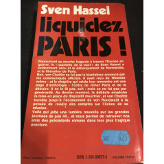 Livre Liquidez Paris de Sven hassel