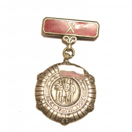 Medaille commemorative 1944-1954 Pologne ref bo42 