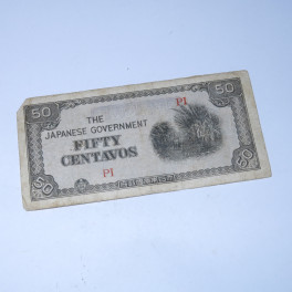 Billet fifty centavos 1942 Japon ref bo 43