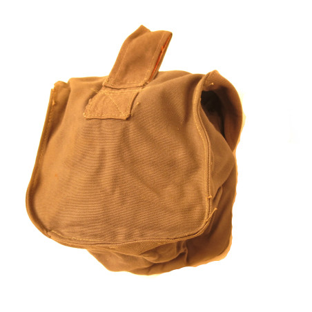 Etui toile original pour cartouche masque à gaz WH Réf po8 