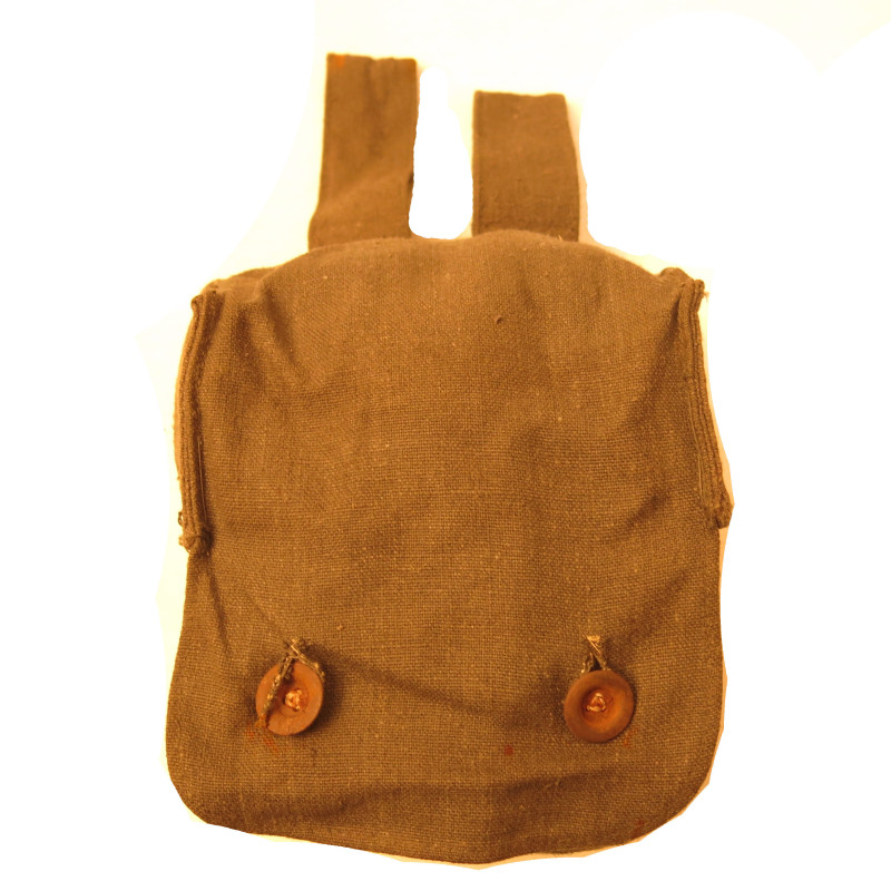 Etui toile original pour cartouche masque à gaz WH Réf po20