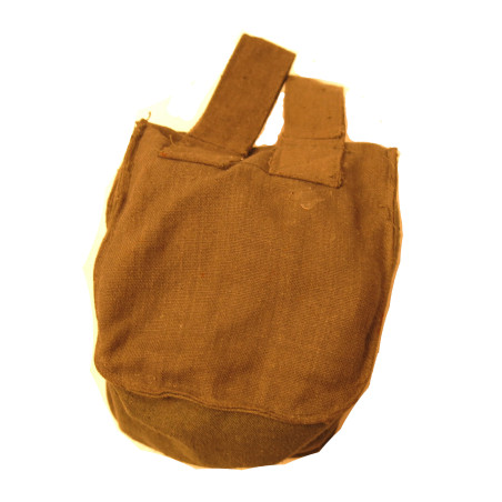 Etui toile original pour cartouche masque à gaz WH Réf po20