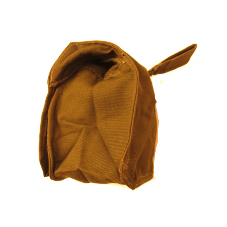 Etui toile original pour cartouche masque à gaz WH Réf po15 