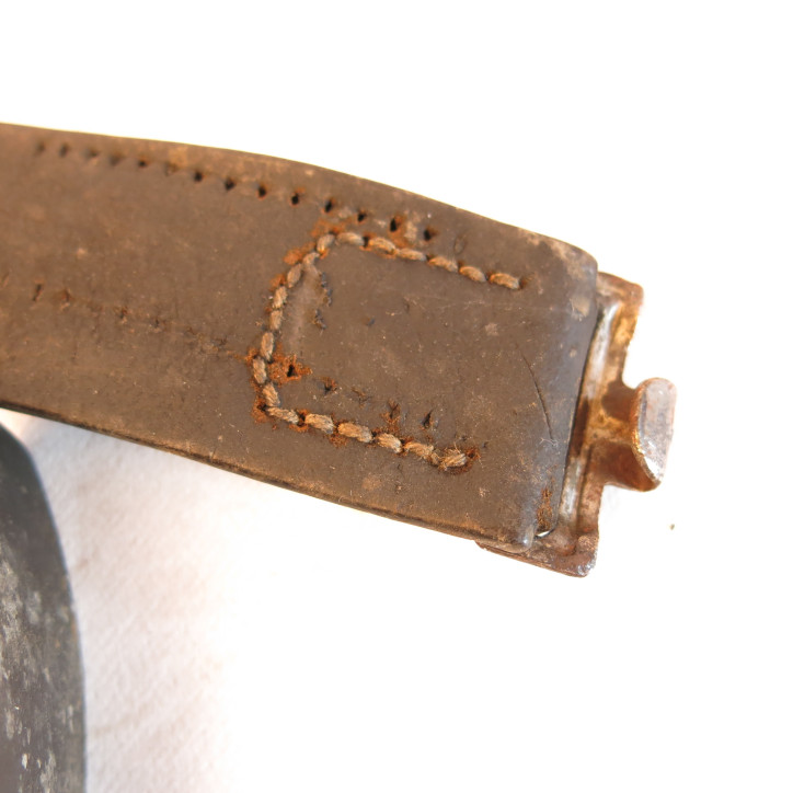 Ceinturon cuir original  Allemand 39/45 ref ce 188