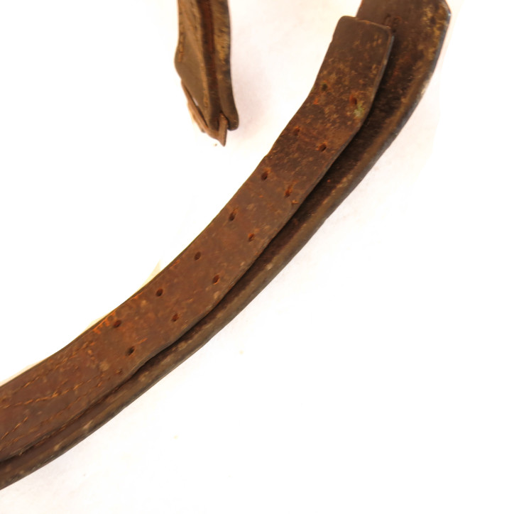 Ceinturon cuir original  Allemand 39/45 ref ce 188