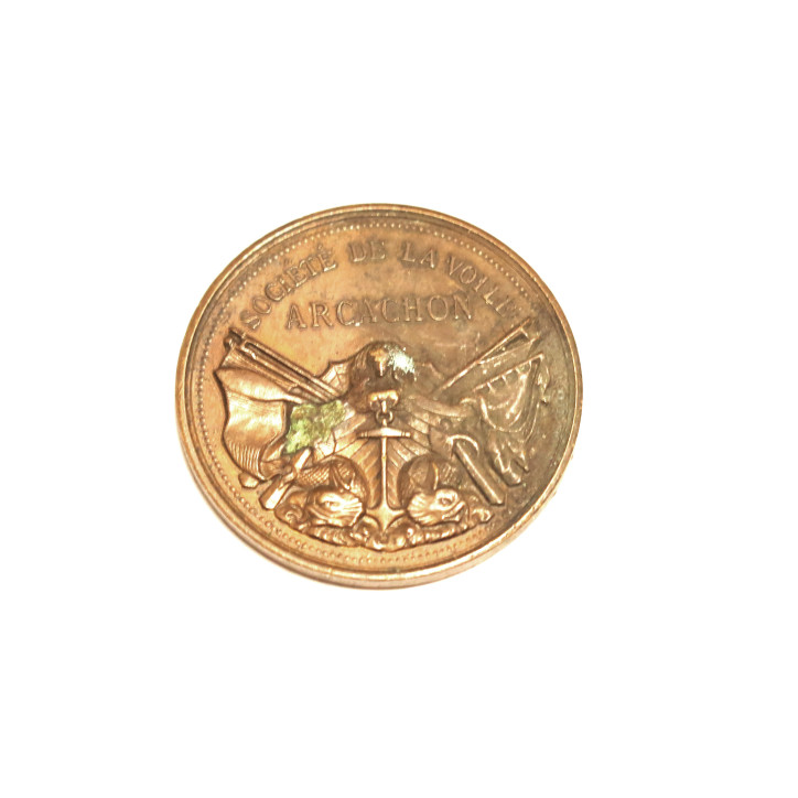Médaille societé de voile Arcachon ref bo43