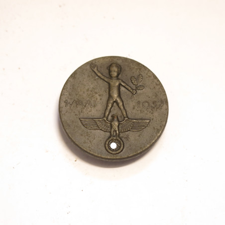 Insigne de journée  Allemande 1 Mai 1937 ref R 6 bo 43