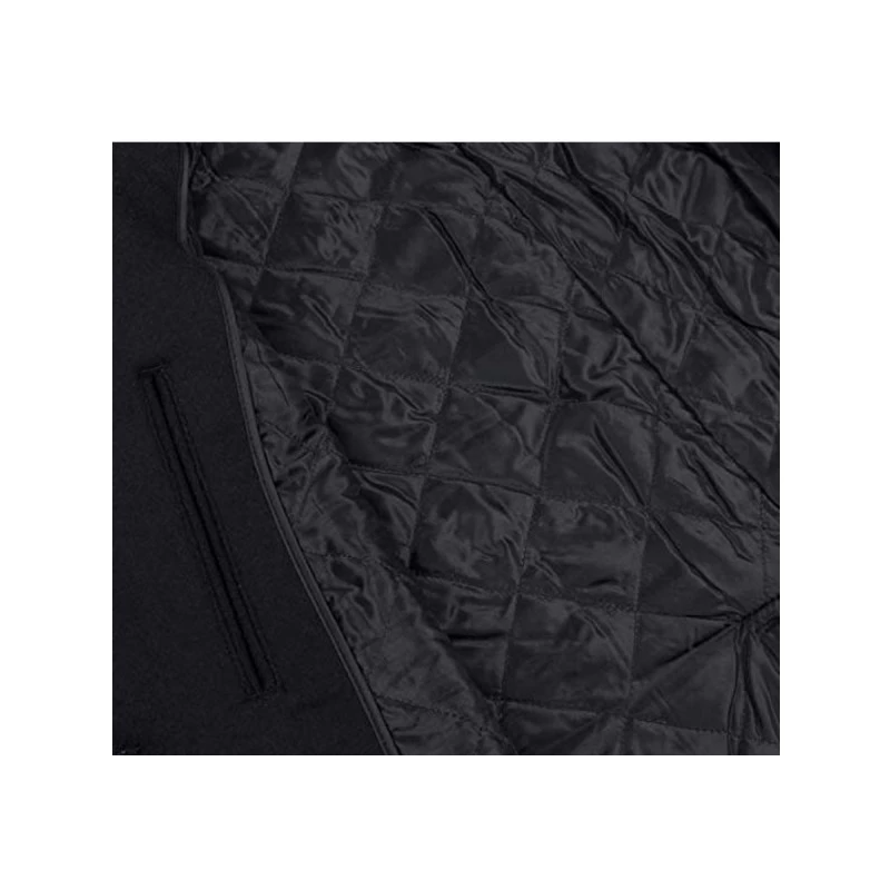 Caban US Navy Laine noir avec boutons noirs