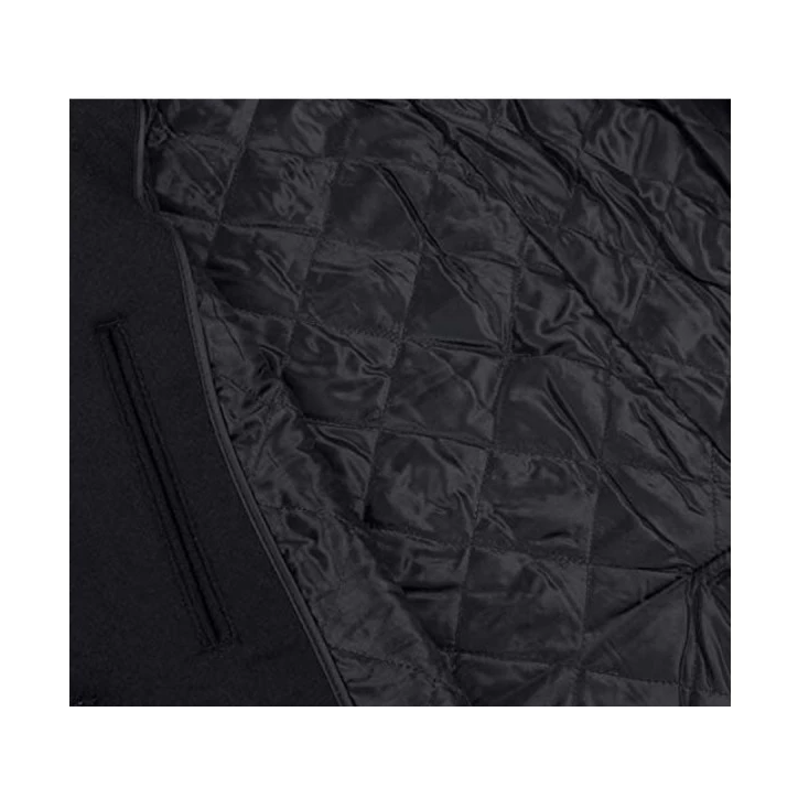 Caban US Navy Laine noir avec boutons noirs