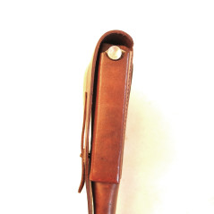 Etui cuir Luger P08 artillerie type guerre Indochine