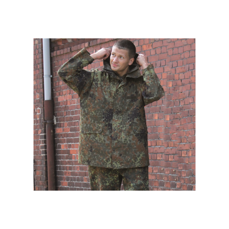 Veste de Pluie 3 couches laminées Camouflage Bundeswehr