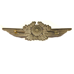 Feuille de casquette métal de casquette Luftwaffe original  ref bo 85 