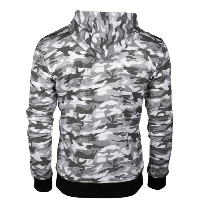 Veste de sport avec capuche Camouflage Urbain
