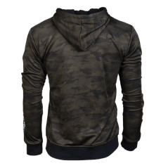Veste de sport avec capuche Camouflage Woodland
