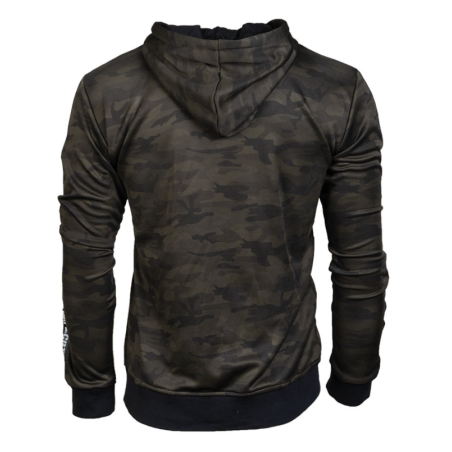 Veste de sport avec capuche Camouflage Woodland