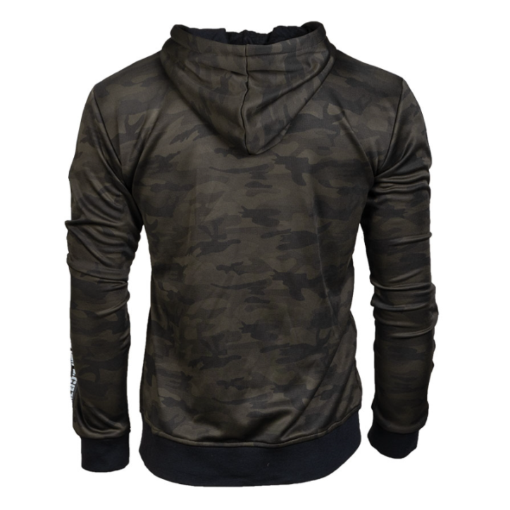 Veste de sport avec capuche Camouflage Woodland