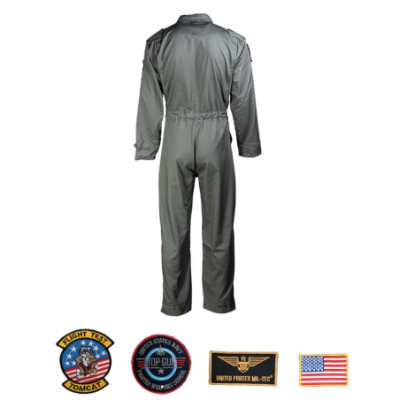 Combinaison Pilote US Air Force pour enfant Verte