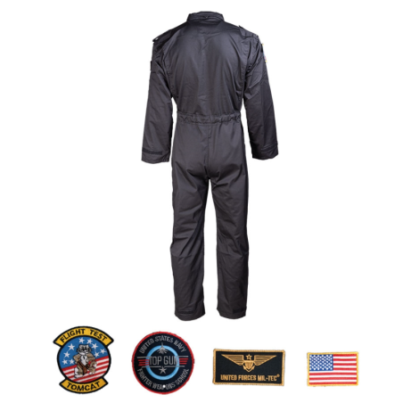 Combinaison Pilote US Air Force pour enfant noire