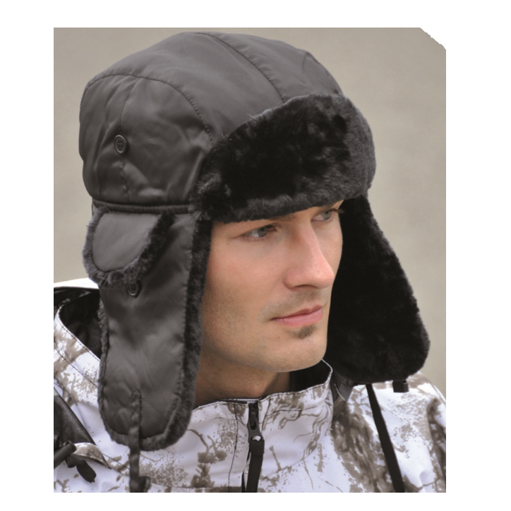 Casquette pilote MA1 noire