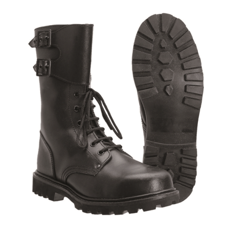 Ranger Armée Française en cuir noir