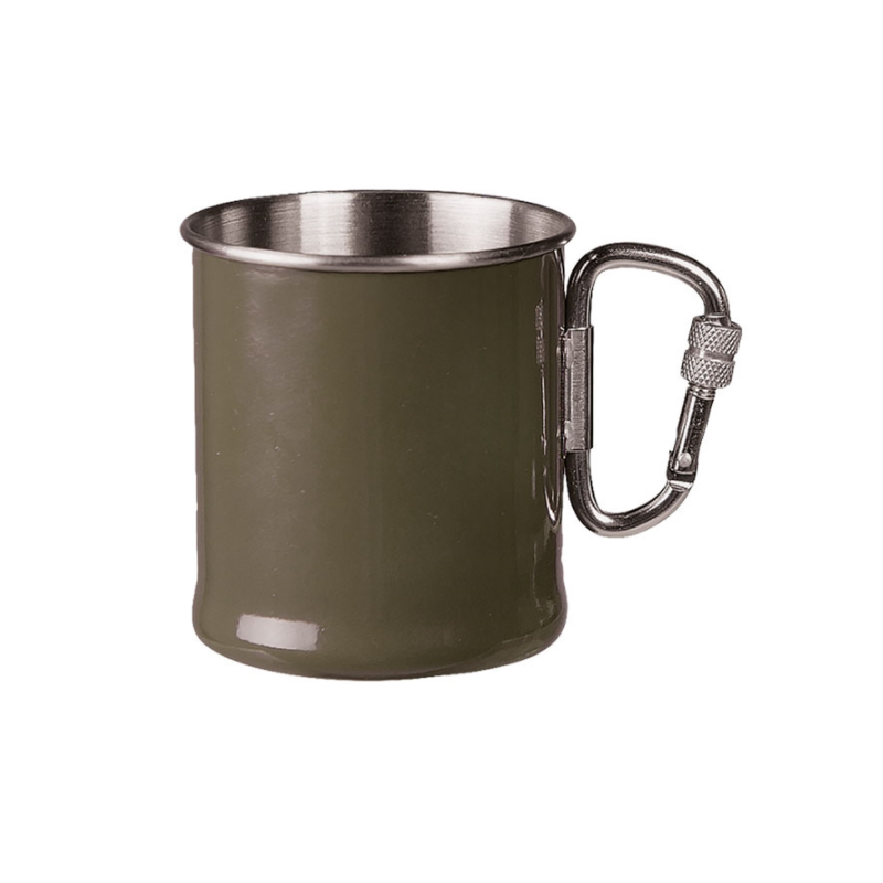 Gobelet mousqueton en métal de 250mL