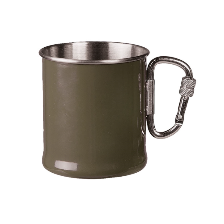 Gobelet mousqueton en métal de 250mL