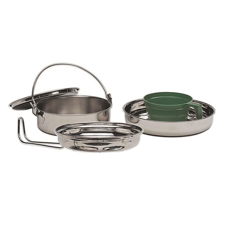Set de gamelles pour la cuisine en métal